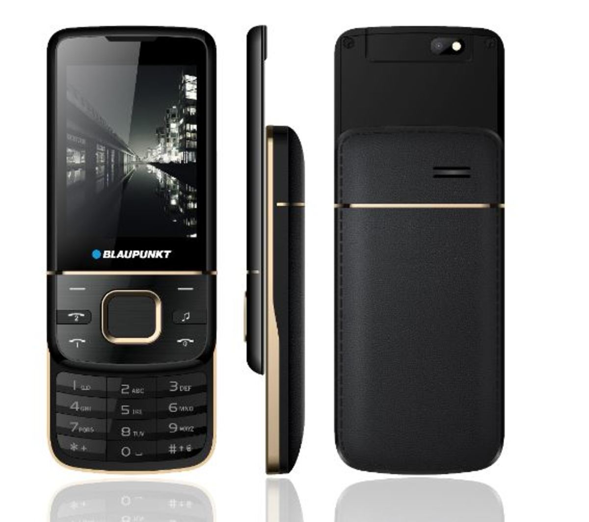 Blaupunkt FM 01 Dual SIM, Mobilní telefon, Černá