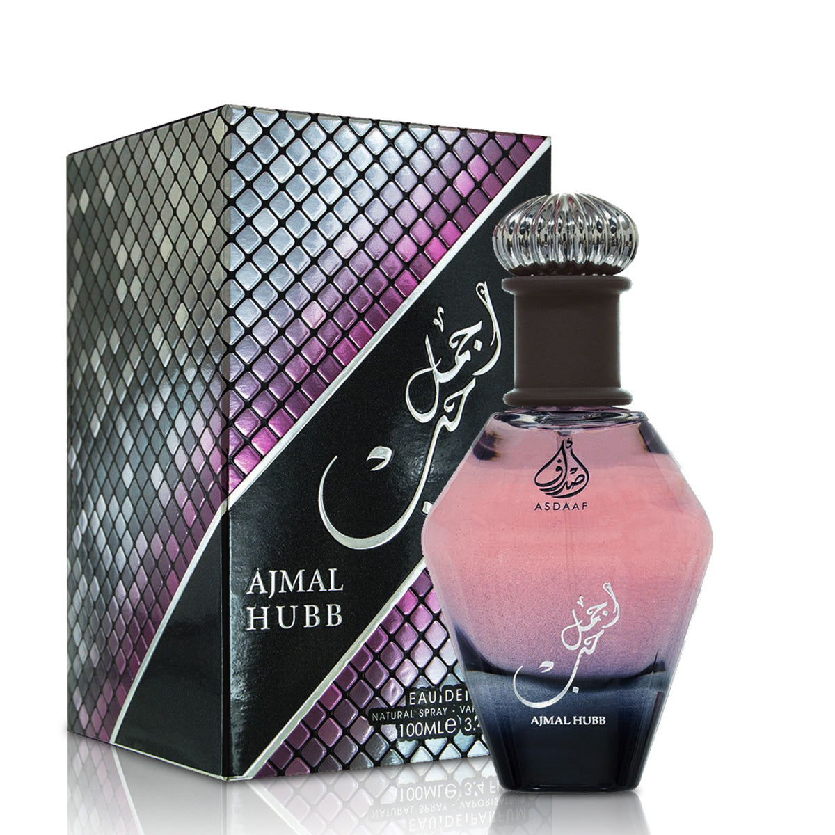 100 ml Eau de Parfume Asdaaf Ajmal Hubb Jasmínová Dřevitá Vůně pro Ženy