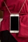 HMH průhledné pouzdro na telefon s několika náhrdelníky pro telefony Samsung
