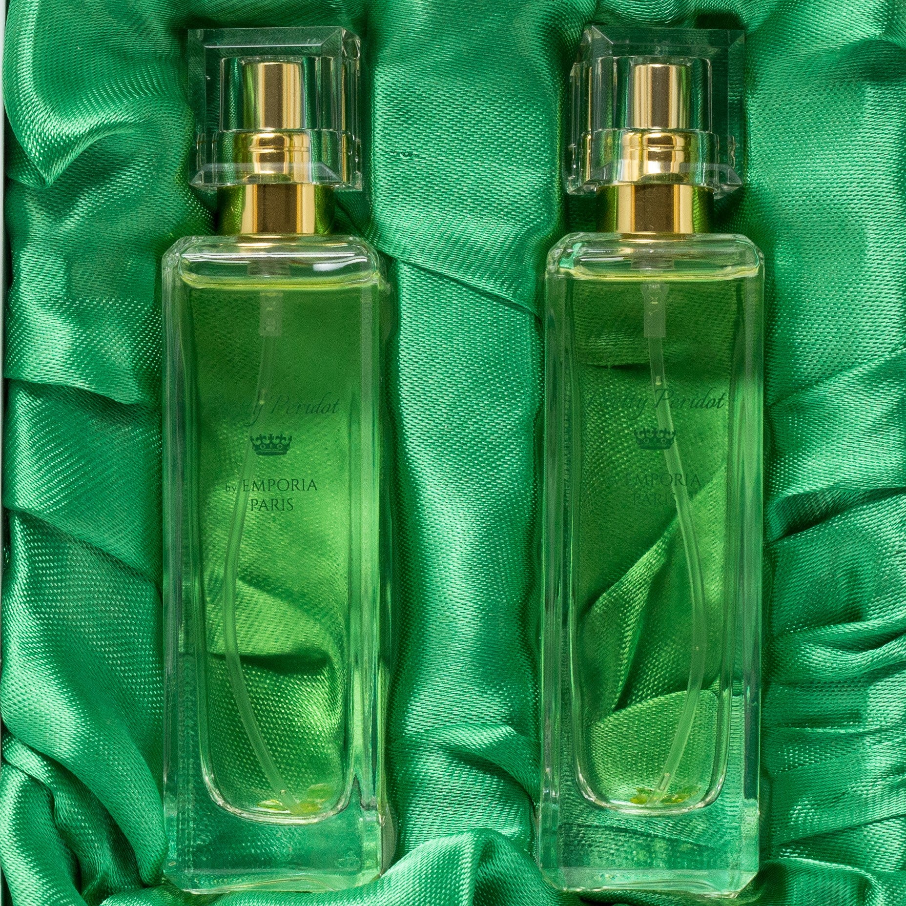 2 x 30ml Eau de Parfum Dámský Parfém s Exotickou Vůní Asijského Ovoce a Lotusových Květů s Pravými Olivíny (4350890737748)