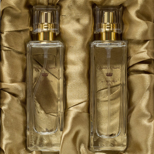 2 x 30ml Eau de Parfum Dámský Ovocný Jasmínový Parfém s Pravými Křemeny (4350891786324)