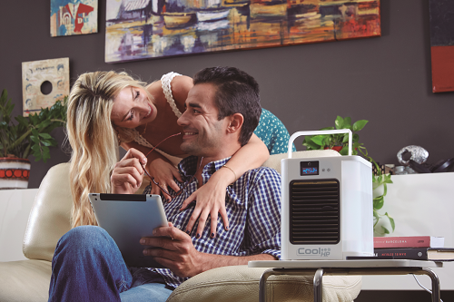 3 v 1 Cool HP Přenosný Chladicí Ventilátor s Dálkovým Ovládáním 10 