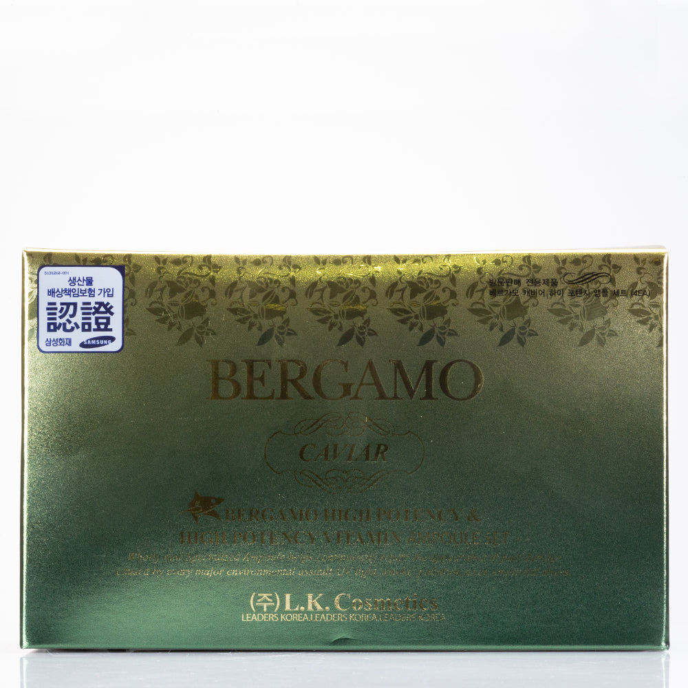 BERGAMO Sada 4 ks Dvoufázových Luxusních Kaviárových Ampulí, 13ml x 4 2 