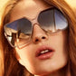 Módní Sluneční Brýle s UV Filtrem 400, Hnědá