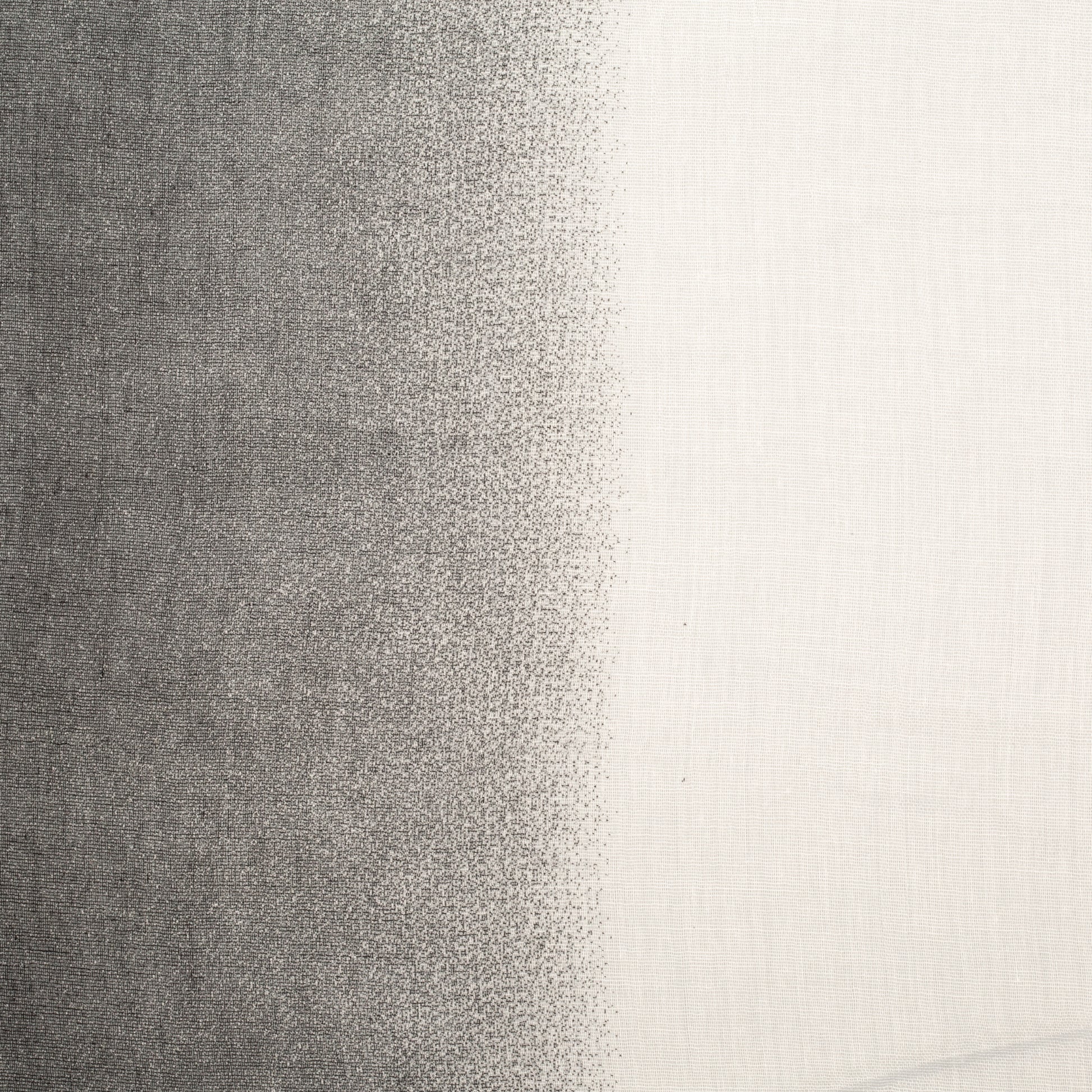 Módní šátek, 100% viskóza, 180 cm x 50 cm, BÍLO ČERNÁ - 2 