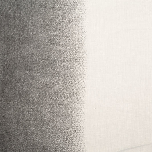 Módní šátek, 100% viskóza, 180 cm x 50 cm, BÍLO ČERNÁ -