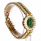 6dílná sada šperků Emporia prémiové kvality s hodinkami, náramkem, řetízkem, přívěskem, náušnicemi a prstenem, v exkluzivní dárkové krabičce s koženým efektem