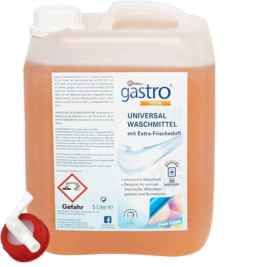 5000 ml Univerzální Tekutý Prací Prostředek - Svěží vůně Bavlny