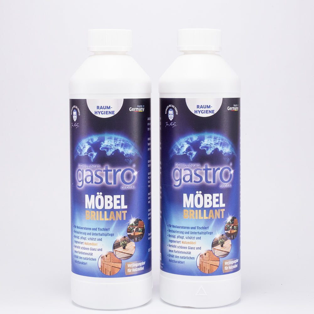 Gastro Doktor Nábytku, 2x500ml + DÁREK prázdná láhev s dávkovačem 1 