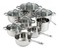 8dílná Sada Nádobí z Nerezové Oceli