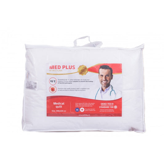 Med Plus medical quilt, washable on 95°C, 200x220 cm