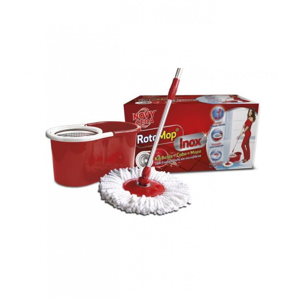 Novycera nerezová čistící sada RotoMop 1 