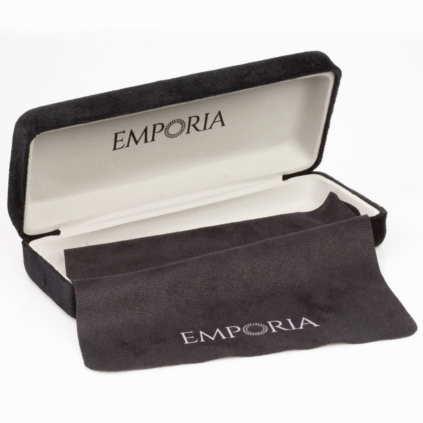 Emporia Italy - série Aviator "KRYSTAL", polarizované sluneční brýle s UV filtrem, s pevným pouzdrem a čisticím hadříkem, chromově-stříbrné čočky, obroučky stříbrné barvy