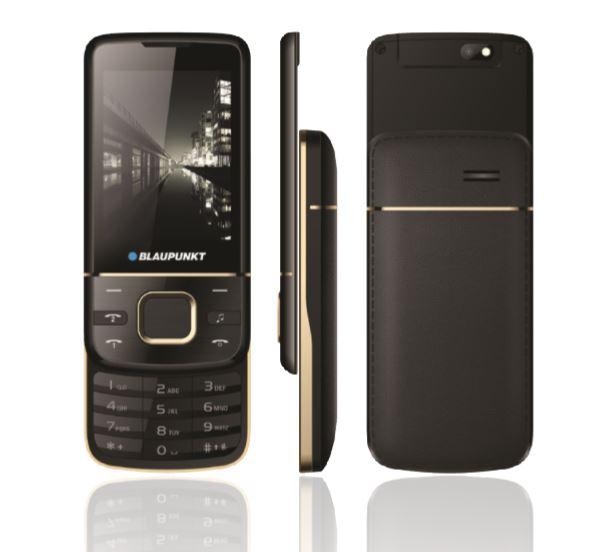 Blaupunkt FM 01 Dual SIM, Mobilní telefon, Černá