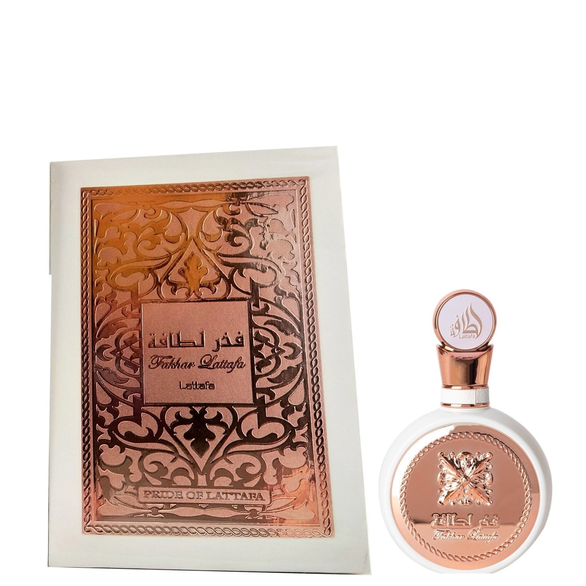 100 ml Eau de Parfum Fakhar Lattafa Pink Orientální Sladká a Květinová Vůně pro Ženy 1 