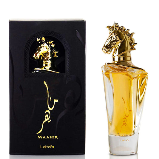 100 ml Eau de Parfum Maahir Orientální Kořeněná Květinová Ovocná Vůně pro Muže