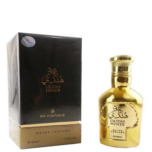 100 ml Eau de Parfume Oud Hindi Orientální Oudová Vůně pro Muže a Ženy