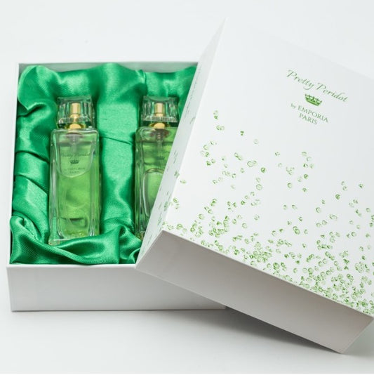 2 x 30ml Eau de Parfum Dámský Parfém s Exotickou Vůní Asijského Ovoce a Lotusových Květů s Pravými Olivíny (4350890737748)