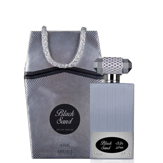 100 ml Eau De Parfum Black Sand Dřevitá-Kořeněná Vůně pro Muže a Ženy