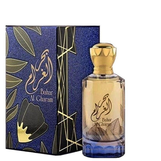 100 ml Eau de Parfume Bahar Al Gharam Vanilková Květinově-Dřevitá Vůně pro Muže