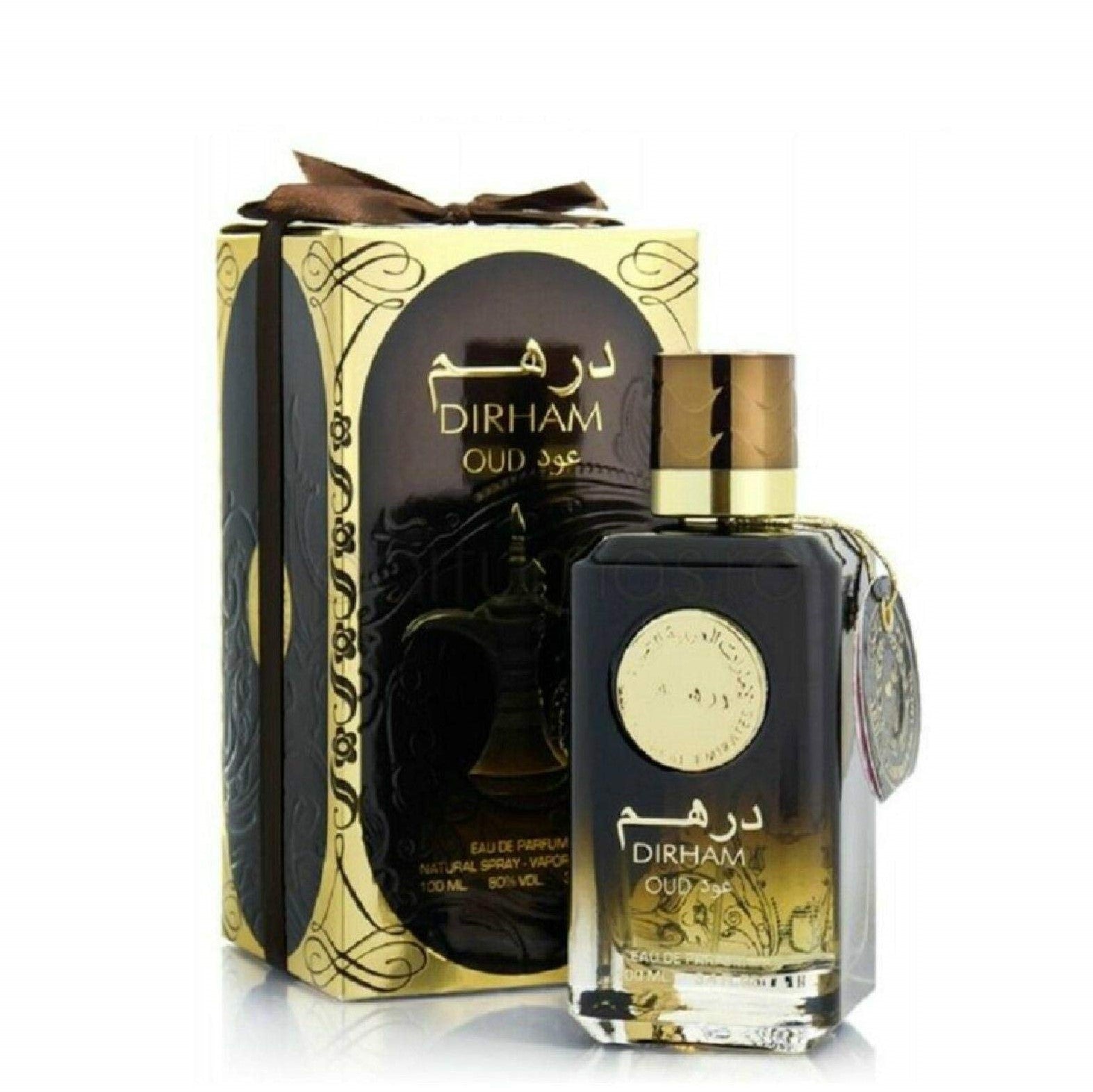 100 ml Eau de Perfume Dirham Oud Dřevitá Oudová vůně pro Muže 3 