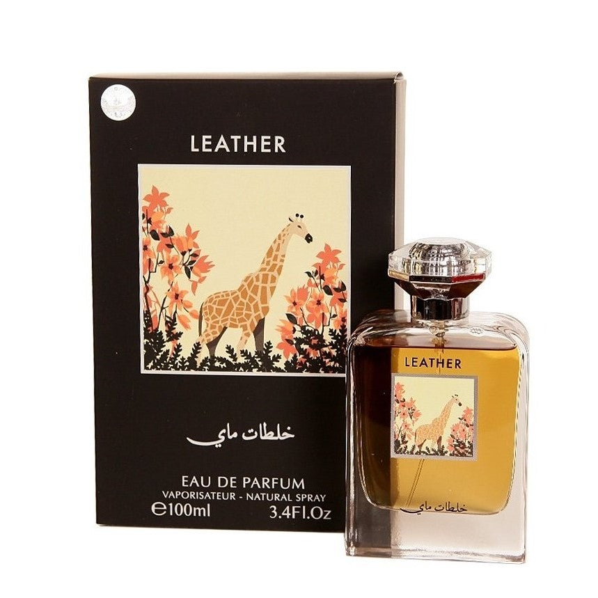 100 ml Eau de Perfume Leather Santalová Dřevitá Pižmová vůně pro Muže