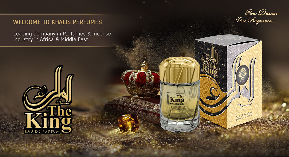 100 ml Eau de Perfume The King Ovocná Pižmová Santalová vůně pro Muže