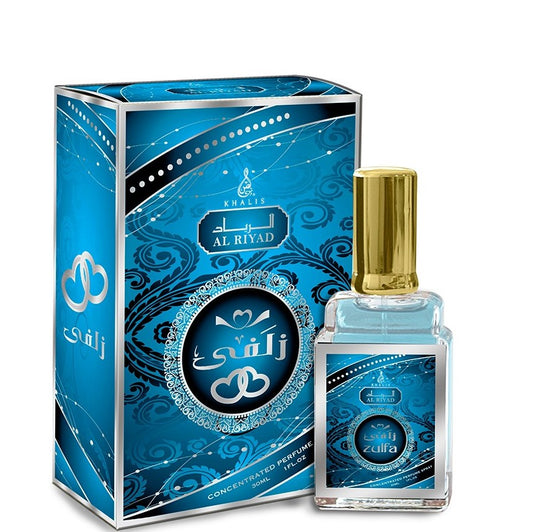 30 ml Eau de Perfume Zulfa Ovocná Kořeněná Břečťanová vůně pro Muže a Ženy