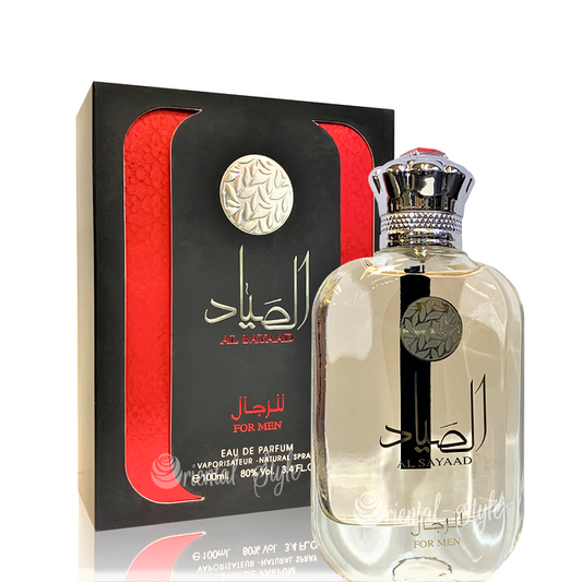 100 ml Eau de Perfume Al Sayad Dřevitá, Levandulová a Pižmová vůně pro Muže