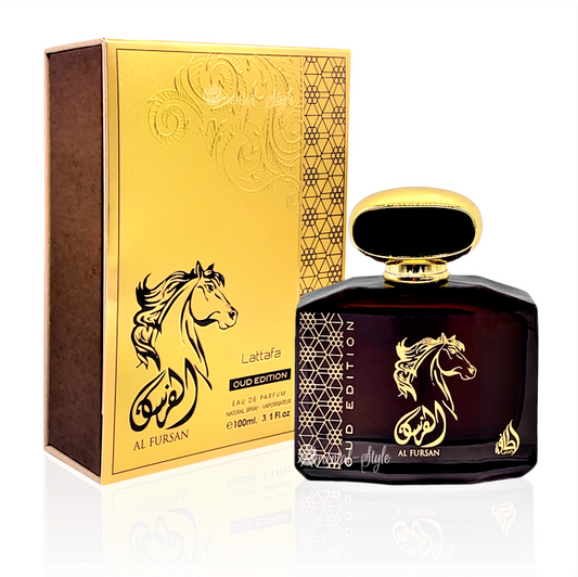 100 ml Eau de Perfume Al Fursan Vanilková a Dřevitá vůně pro Muže a Ženy