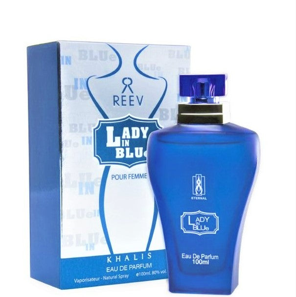100 ml Eau de Parfum Lady in Blue ovocná jantarová Vůně pro ženy 1 