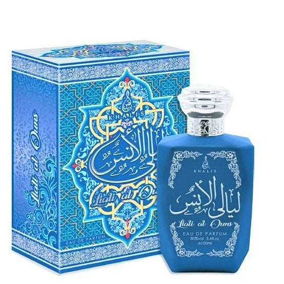 100 ml Eau de Parfum Liali Al Ouns Jantarová dřevitá Vůně pro muže a ženy 1 