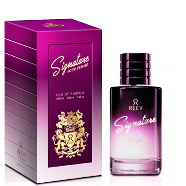 100 ml Eau de Parfum Signature Purple pižmová dřevitá vanilková vůně pro ženy 1 