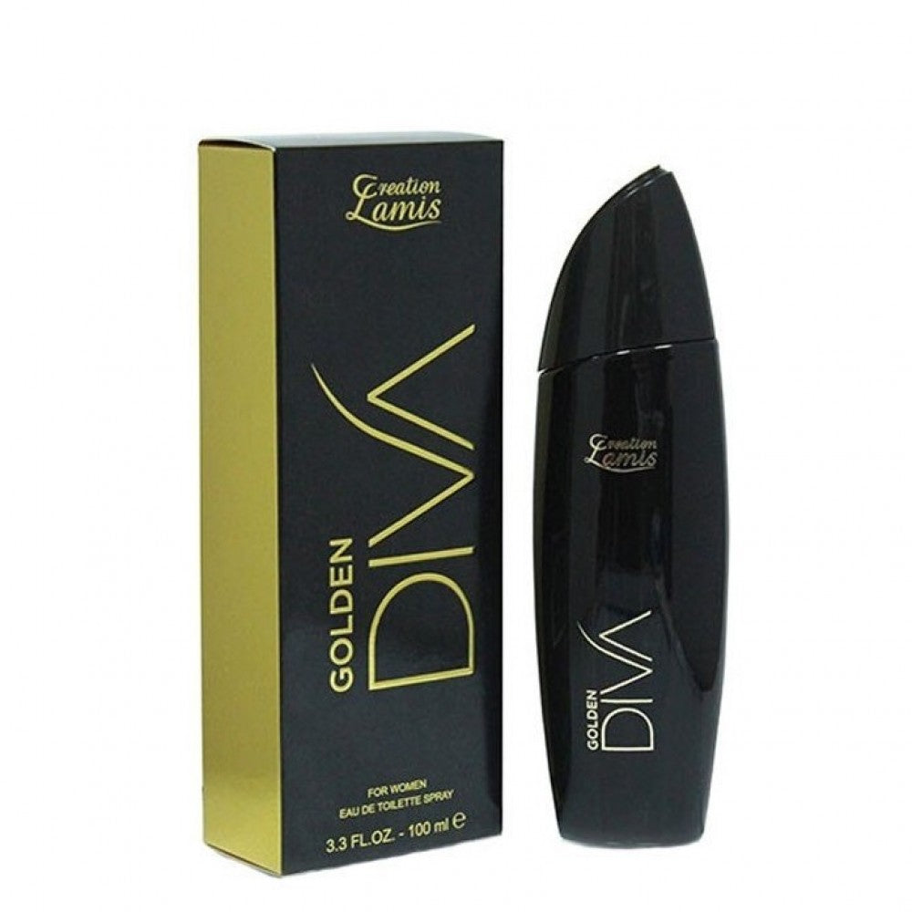 100 ml Eau de Perfume GOLDEN DIVA Květinová Vůně pro Ženy 1 