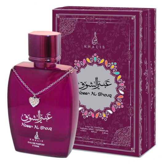 100 ml Eau de Perfume ABEER AL SHOUQ Ovocná Vanilková Vůně pro Ženy