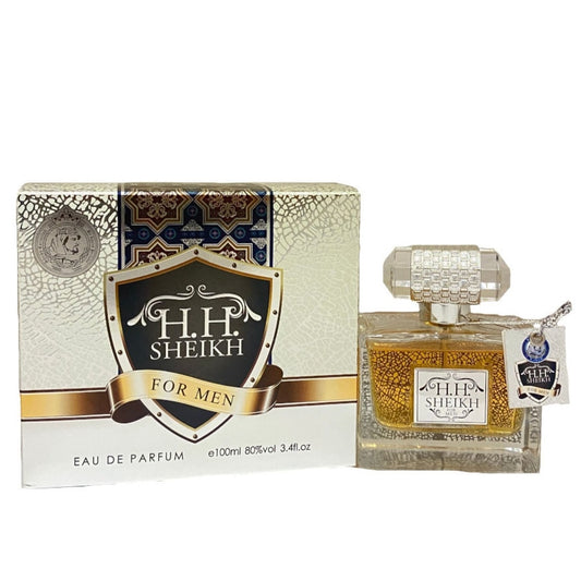100 ml Eau de Perfume H H SHEIKH MEN Dřevitá Pižmová Vůně pro Muže
