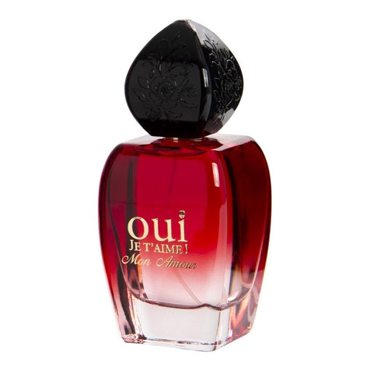 100 ml Eau de Perfume OUI JE T’AIME MON AMOUR -  Květinově ovocná vůně pro ženy, s 10% obsahem esenciálních olejů