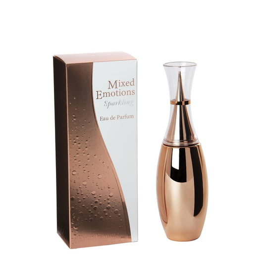 100 ml Eau de Parfume "MIXED EMOTIONS SPARKLING" Květinově Dřevitá Vůně pro Ženy, s 6% obsahem esenciálních olejů