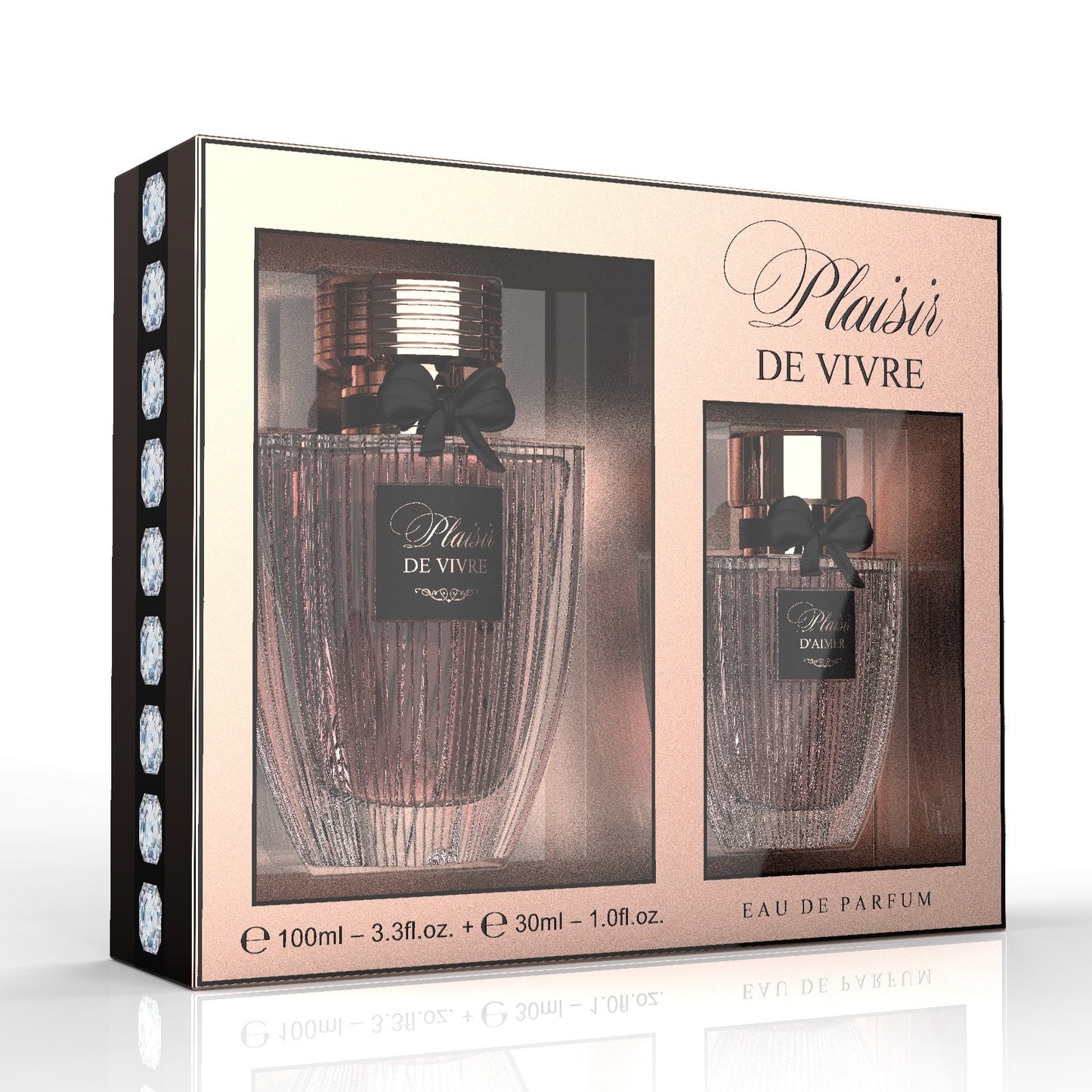 100 ml + 30 ml Eau de Perfume "PLAISIR DE VIVRE" Orientální - Květinová Vůně pro Ženy
