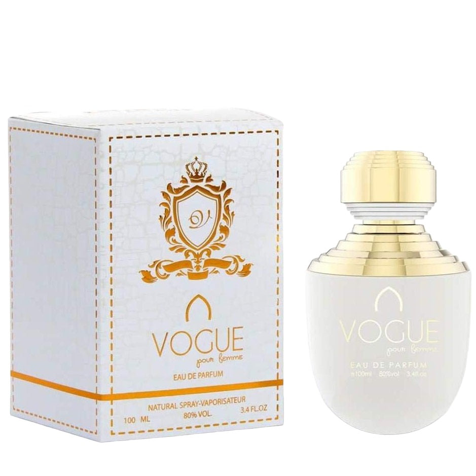 100 ml Eau de Perfume VOGUE Ovocná Květinová Pižmová Vůně pro Ženy