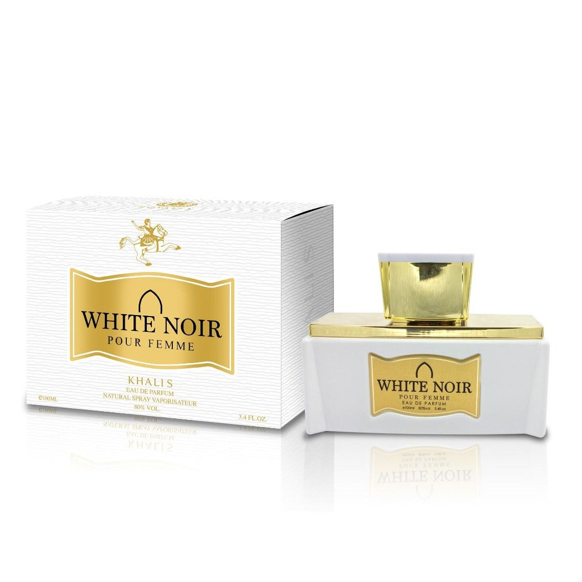 100 ml Eau de Perfume WHITE NOIR Květinová Pižmová Vůně pro Ženy 1 