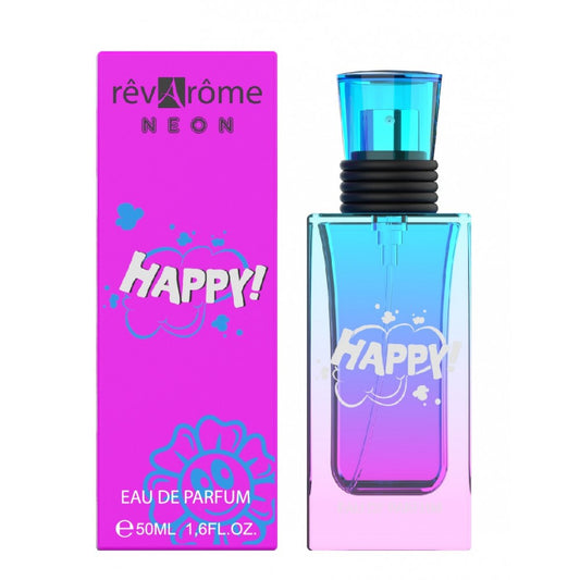 50 ml Eau de Parfum HAPPY Květinově Ovocná Vůně pro Ženy