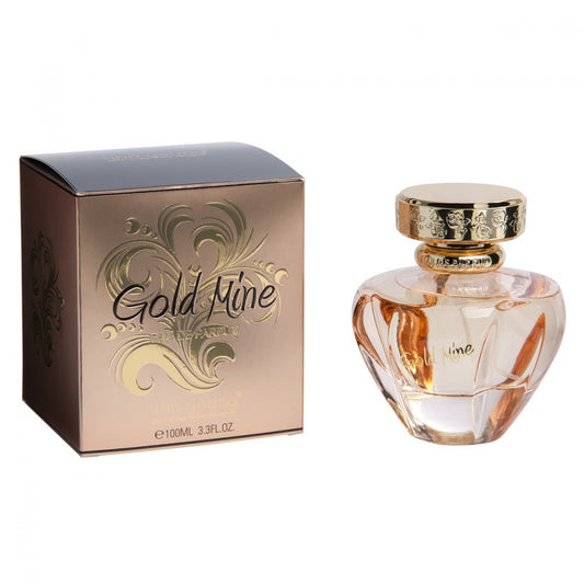 100 ml Eau de Parfum GOLD MINE Květinově-růžová vůně pro ženy