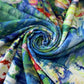 Vlněná šála-šátek, 70 cm x 180 cm, Monet-Water Lilies Painting