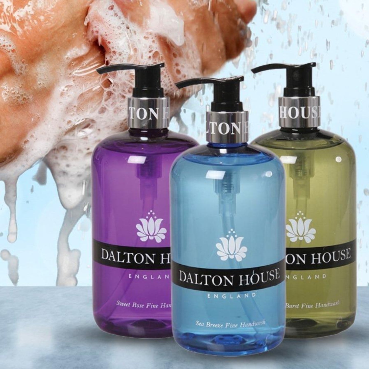 3 ks Dalton House London Prémiové Mýdlo na Ruce 3 x 500 ml - 3 za cenu 1