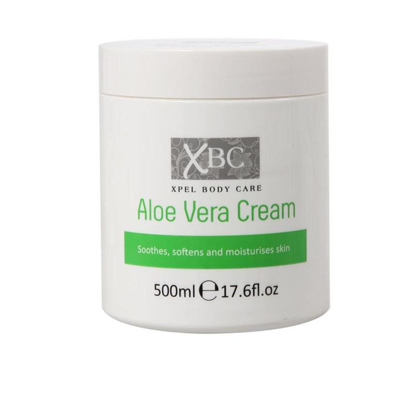 500 ml XL Hydratační Tělový Krém pro Citlivou a Suchou Pokožku s Aloe Vera
