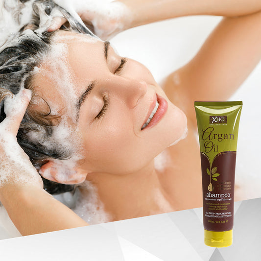 Vyživující Strukturu Vlasů Obnovující Šampón s Arganovým Olejem - 300 ml