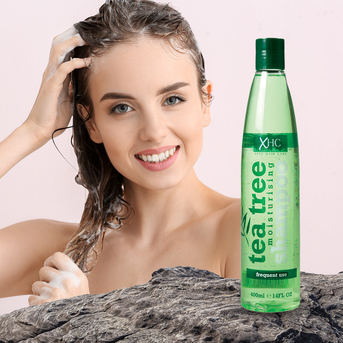 Vlasový Šampon s Tea Tree Extraktem - 400 ml