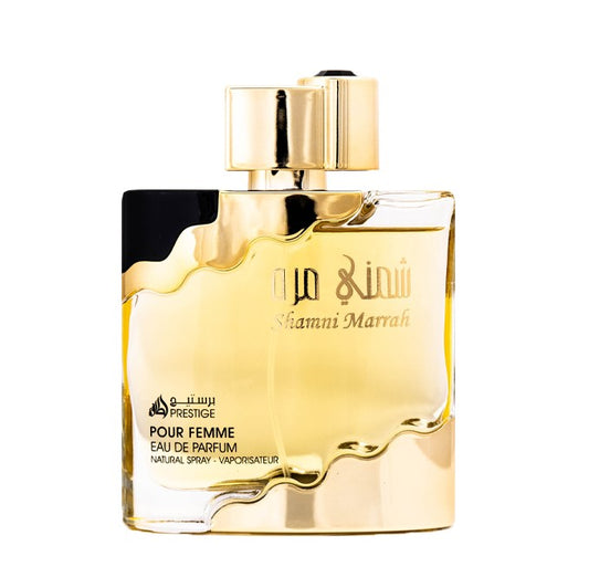 100 ml Eau de Parfum Lattafa Shamni Marrah sladká orientální vůně růže a vanilky pro ženy